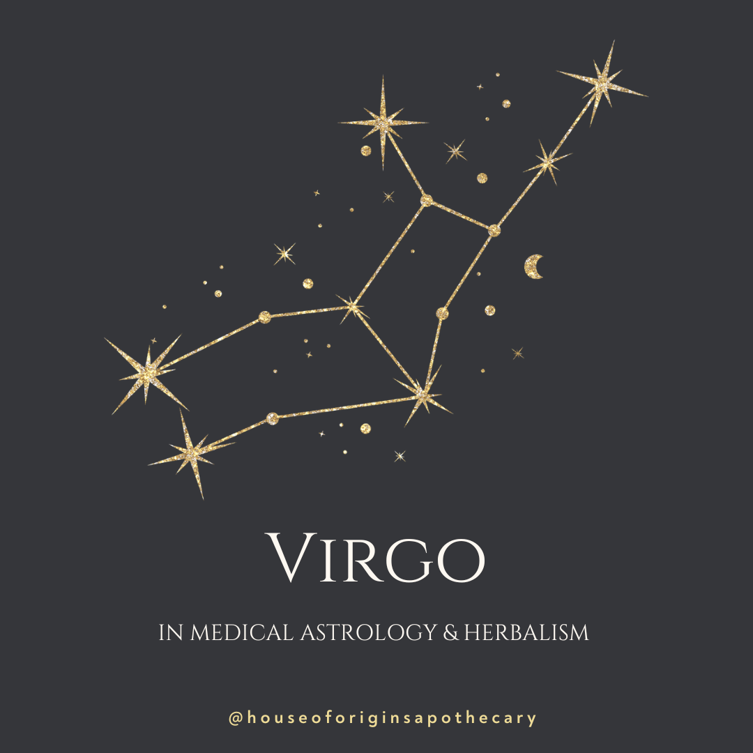 Virgo in Medical Astrology & Herbalism